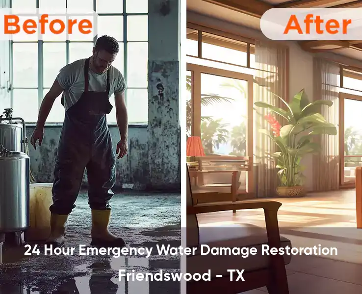 24 Hour Emergency Water Damage Restoration Friendswood - TX