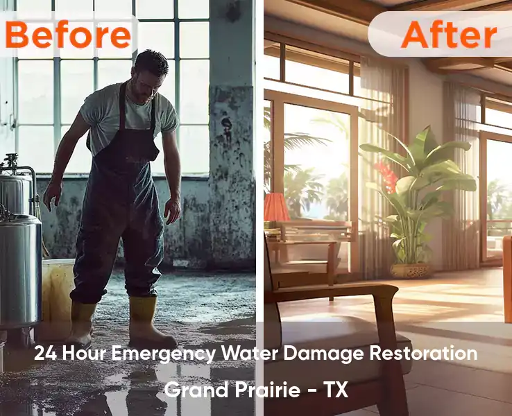 24 Hour Emergency Water Damage Restoration Grand Prairie - TX