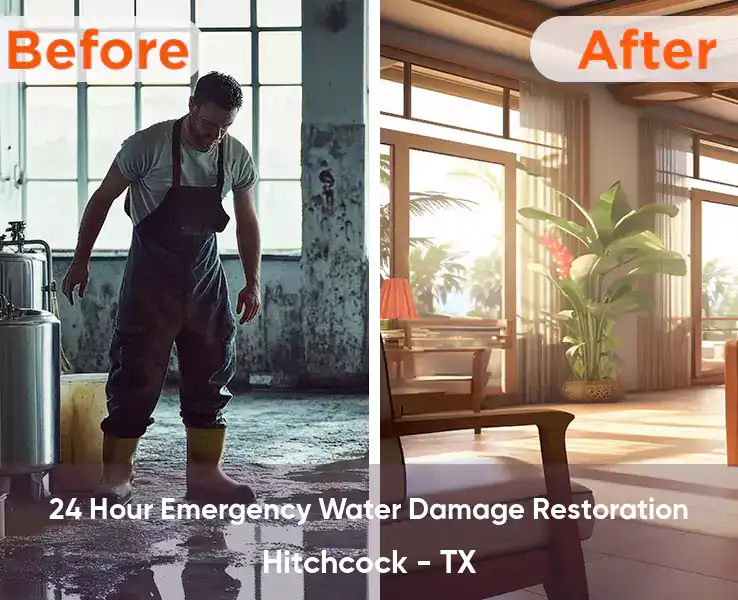  24 Hour Emergency Water Damage Restoration Hitchcock - TX