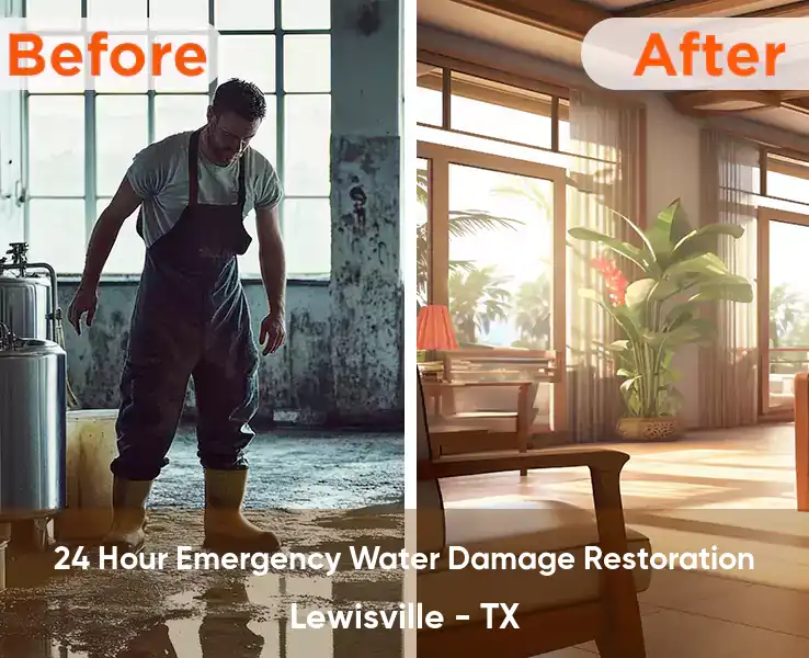 24 Hour Emergency Water Damage Restoration Lewisville - TX