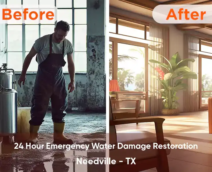 24 Hour Emergency Water Damage Restoration Needville - TX