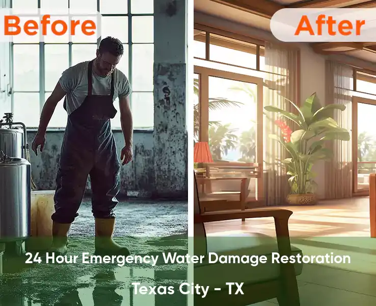 24 Hour Emergency Water Damage Restoration Texas City - TX