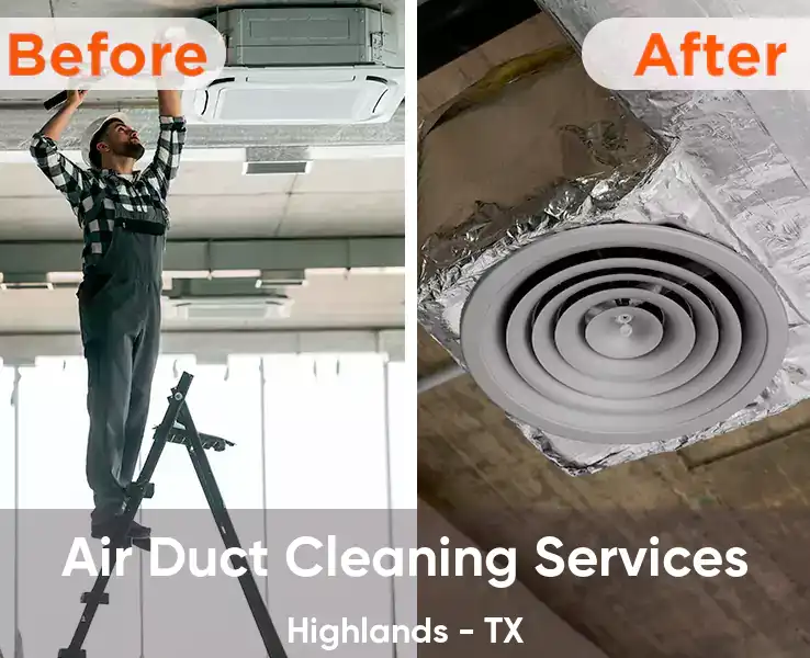  Air Duct Cleaning Services Highlands - TX
