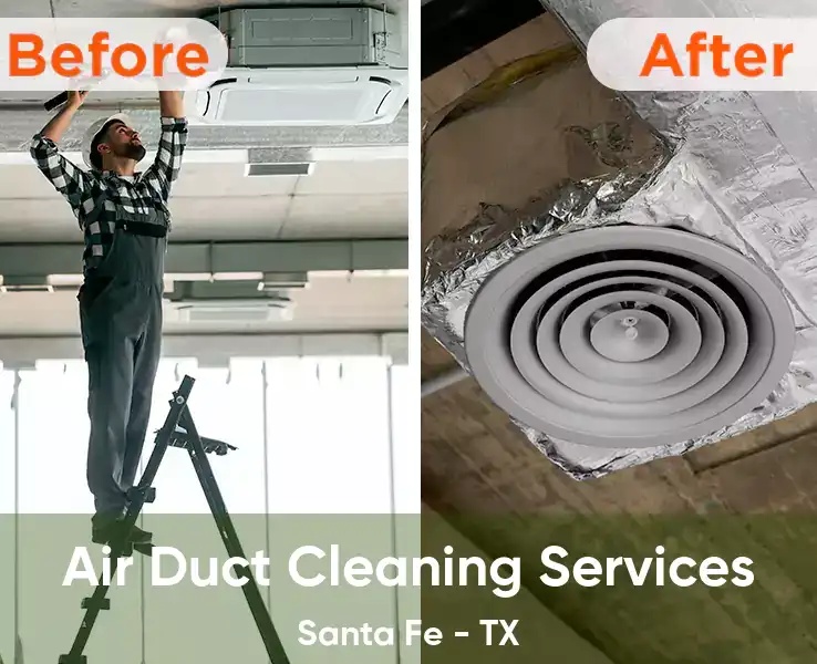  Air Duct Cleaning Services Santa Fe - TX