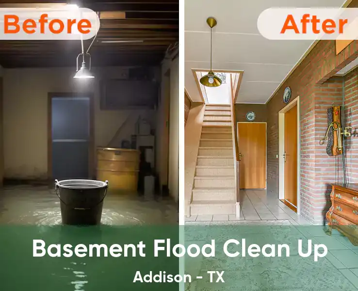  Basement Flood Clean Up Addison - TX