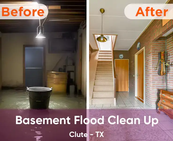  Basement Flood Clean Up Clute - TX