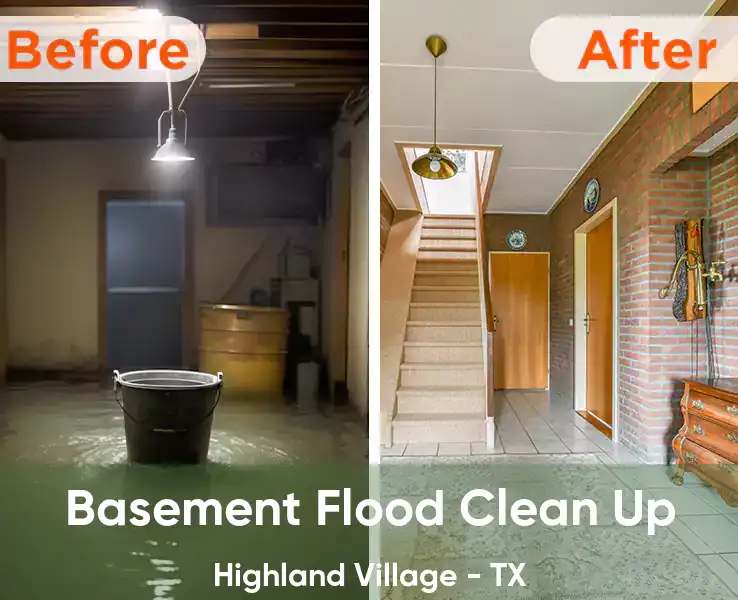  Basement Flood Clean Up Highland Village - TX