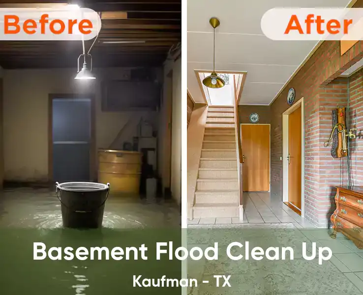  Basement Flood Clean Up Kaufman - TX