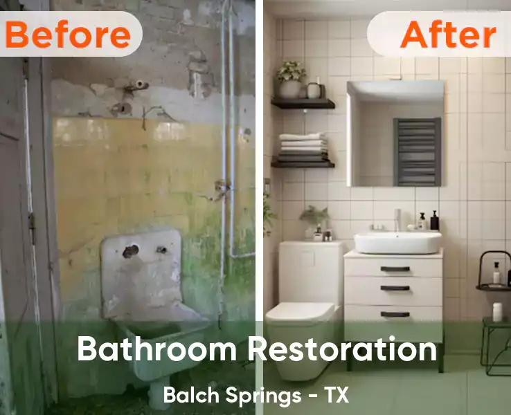  Bathroom Restoration Balch Springs - TX
