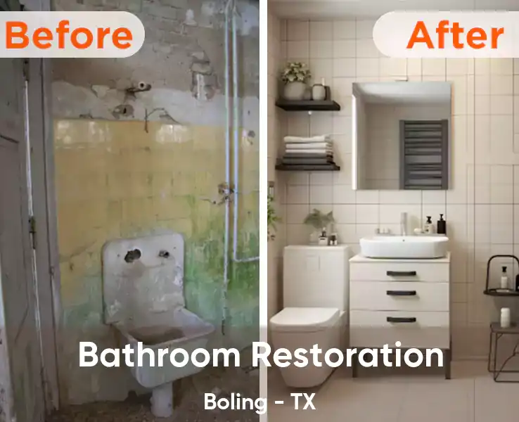  Bathroom Restoration Boling - TX