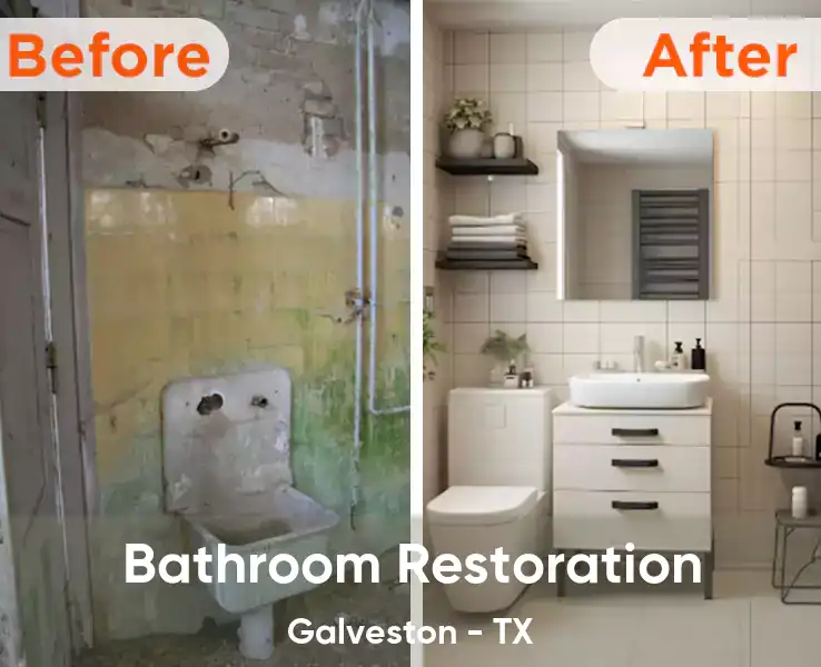  Bathroom Restoration Galveston - TX