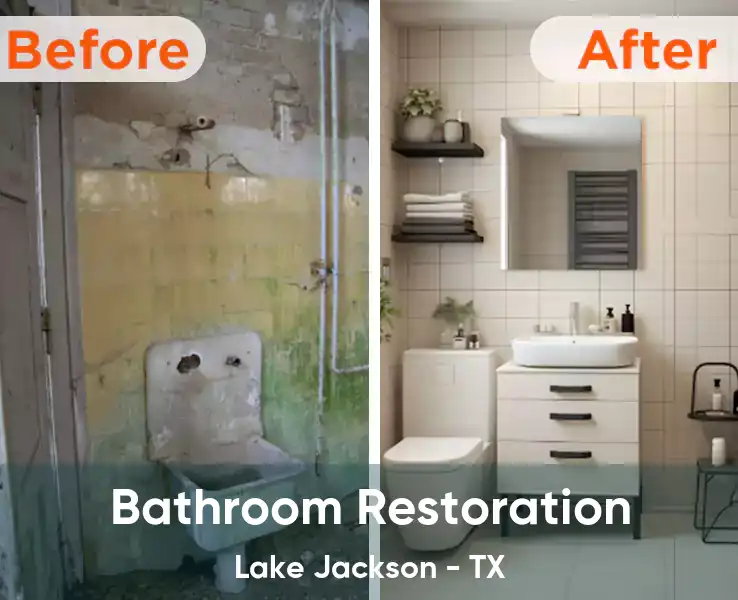  Bathroom Restoration Lake Jackson - TX