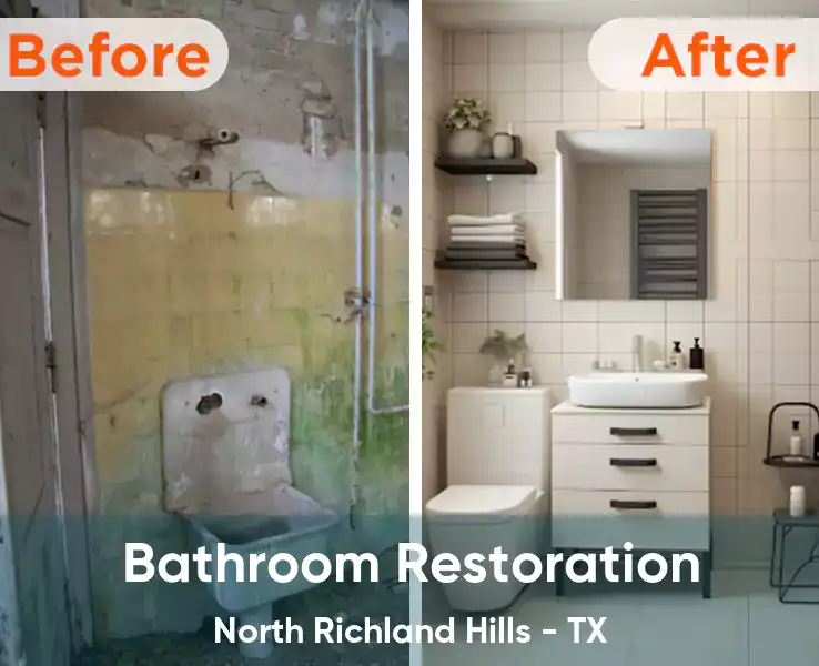  Bathroom Restoration North Richland Hills - TX