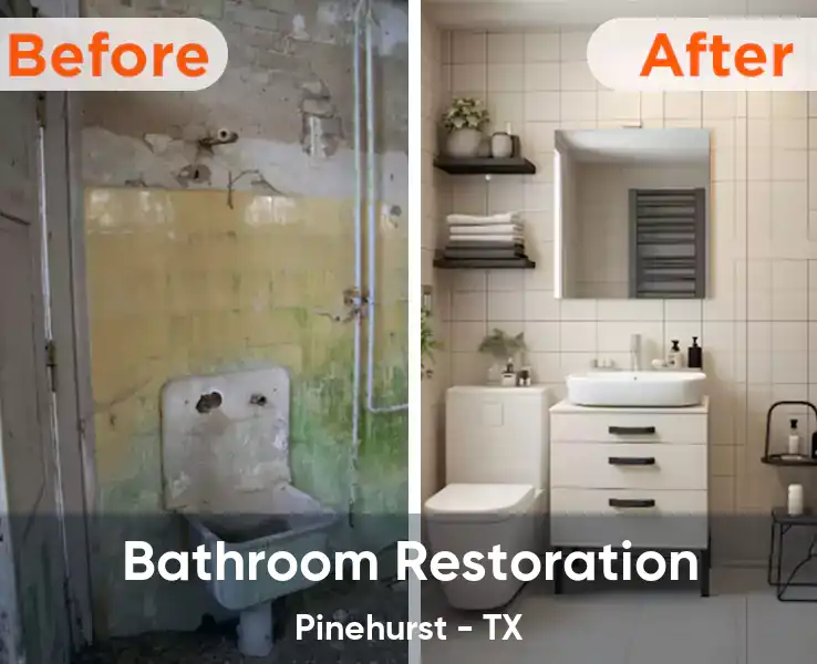  Bathroom Restoration Pinehurst - TX