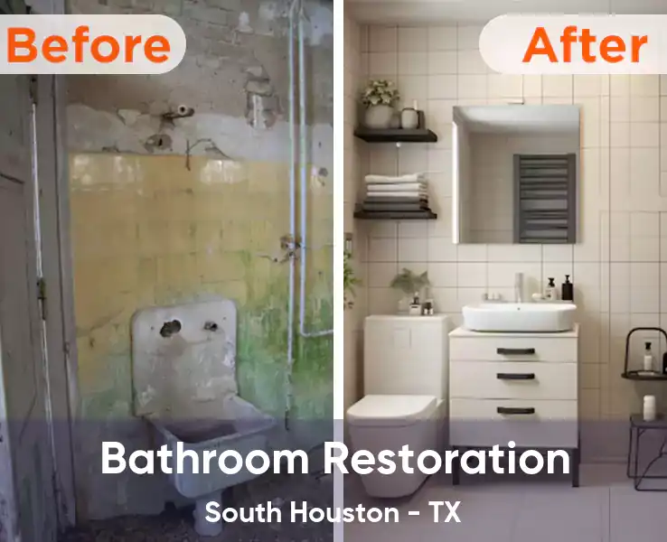 Bathroom Restoration South Houston - TX