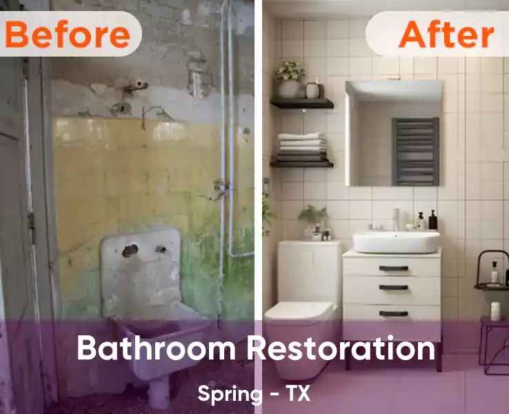  Bathroom Restoration Spring - TX