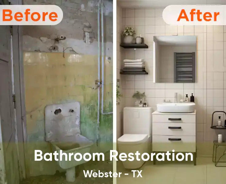  Bathroom Restoration Webster - TX