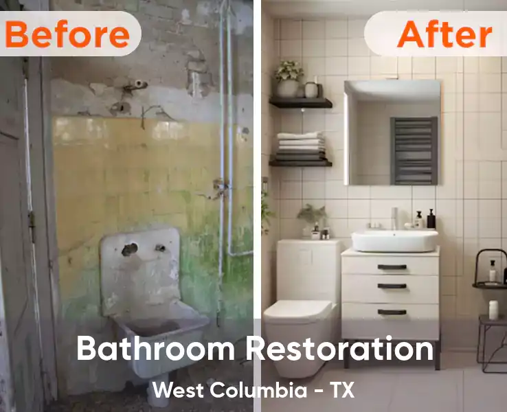  Bathroom Restoration West Columbia - TX