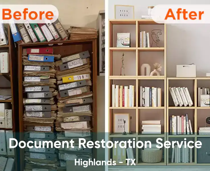  Document Restoration Service Highlands - TX