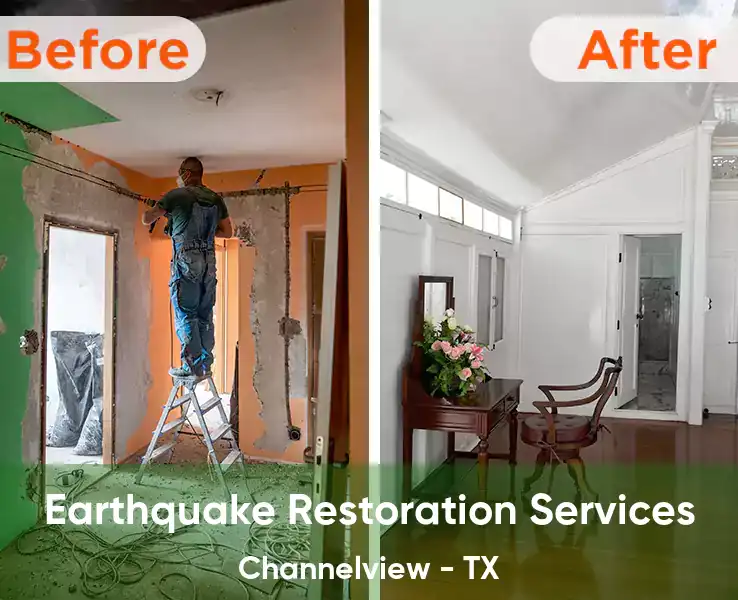  Earthquake Restoration Services Channelview - TX