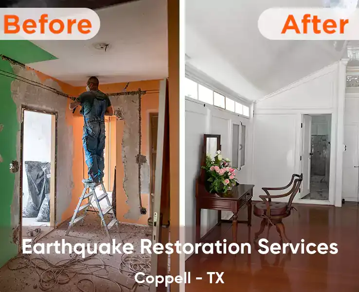 Earthquake Restoration Services Coppell - TX