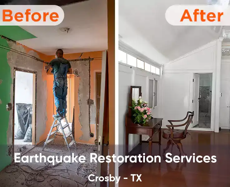  Earthquake Restoration Services Crosby - TX