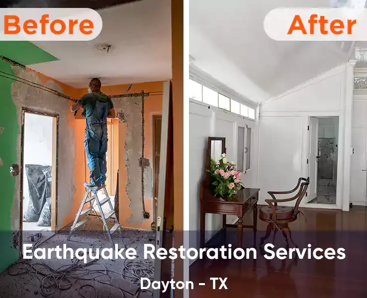  Earthquake Restoration Services Dayton - TX