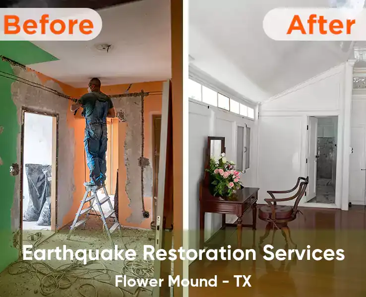  Earthquake Restoration Services Flower Mound - TX