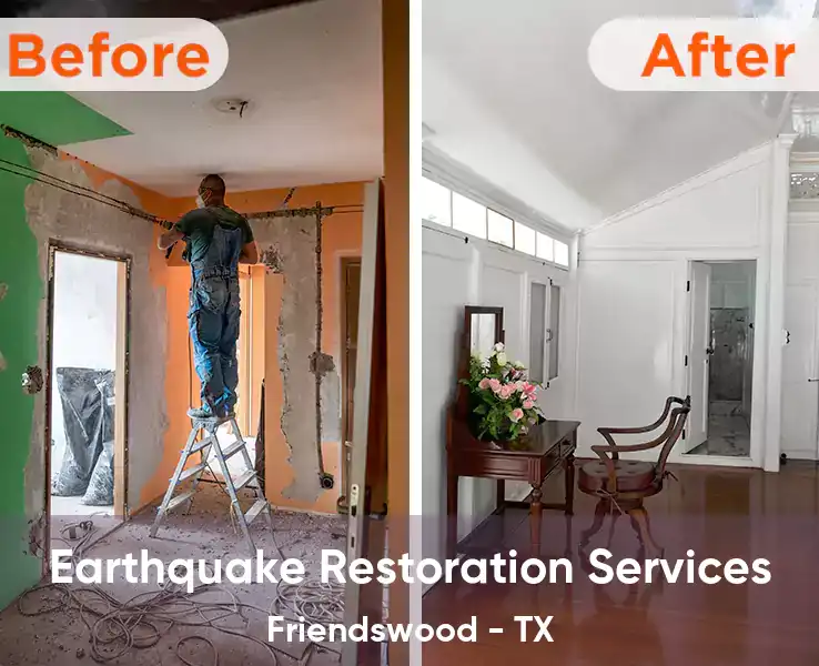  Earthquake Restoration Services Friendswood - TX
