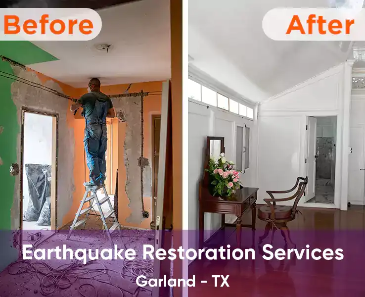  Earthquake Restoration Services Garland - TX
