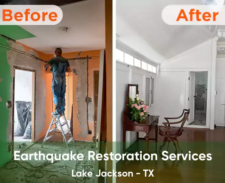  Earthquake Restoration Services Lake Jackson - TX