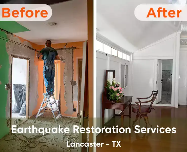  Earthquake Restoration Services Lancaster - TX
