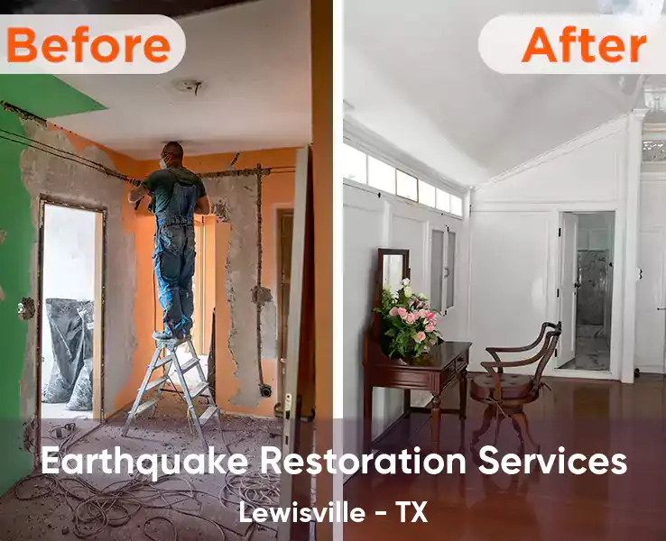  Earthquake Restoration Services Lewisville - TX