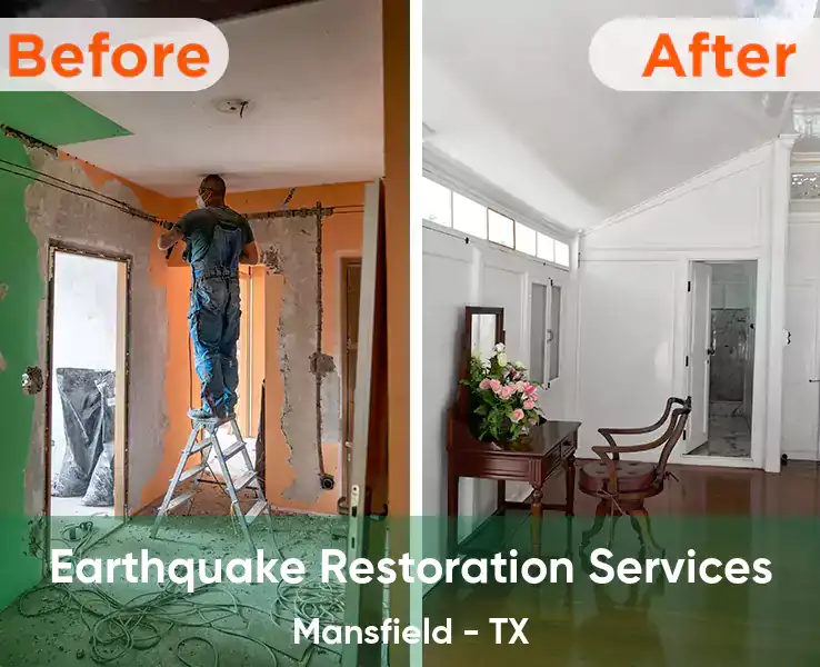  Earthquake Restoration Services Mansfield - TX
