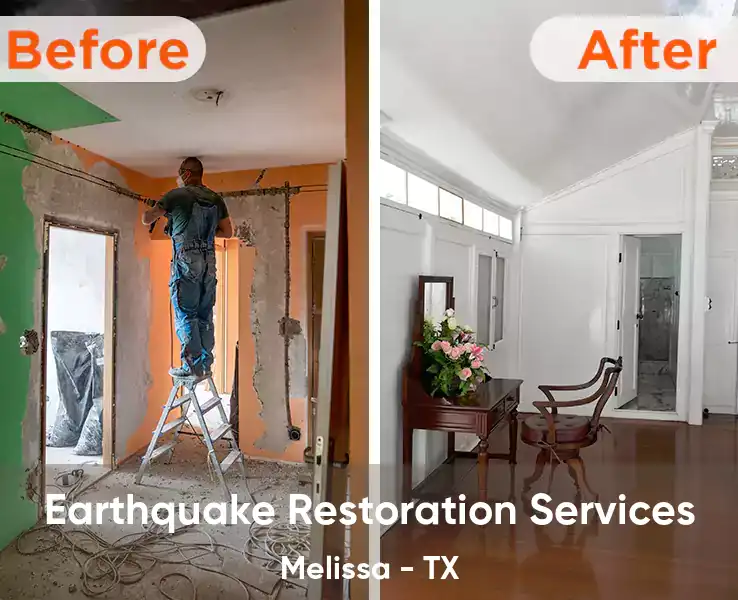  Earthquake Restoration Services Melissa - TX