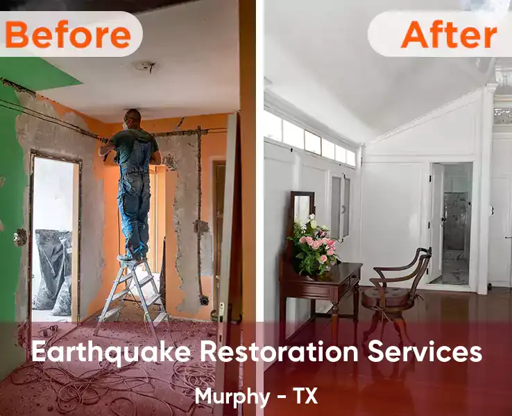  Earthquake Restoration Services Murphy - TX