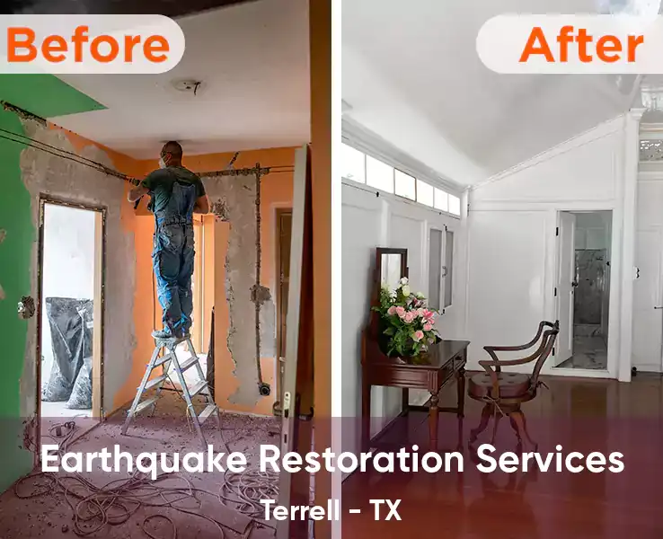  Earthquake Restoration Services Terrell - TX