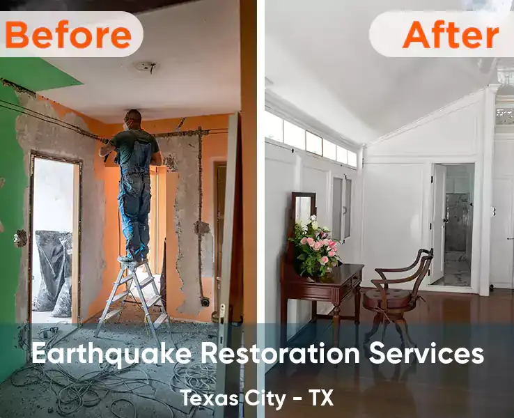  Earthquake Restoration Services Texas City - TX