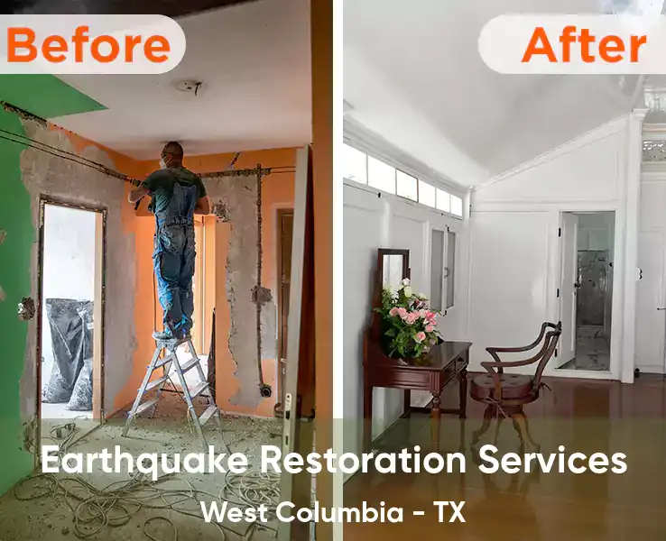  Earthquake Restoration Services West Columbia - TX