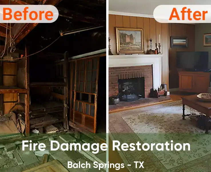  Fire Damage Restoration Balch Springs - TX