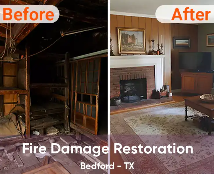  Fire Damage Restoration Bedford - TX