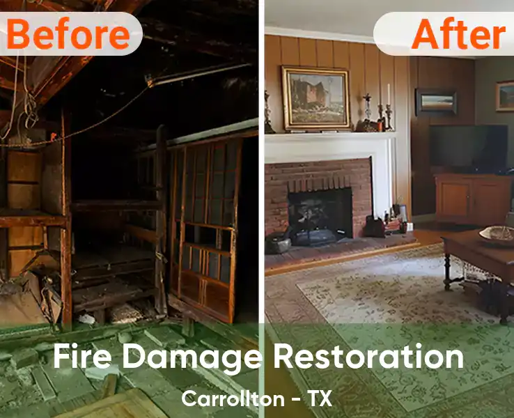  Fire Damage Restoration Carrollton - TX