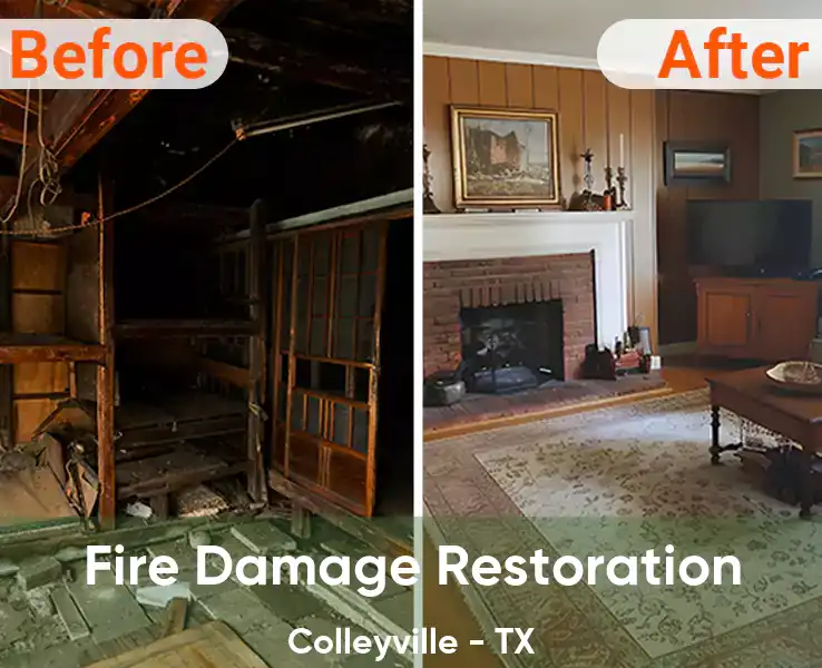  Fire Damage Restoration Colleyville - TX