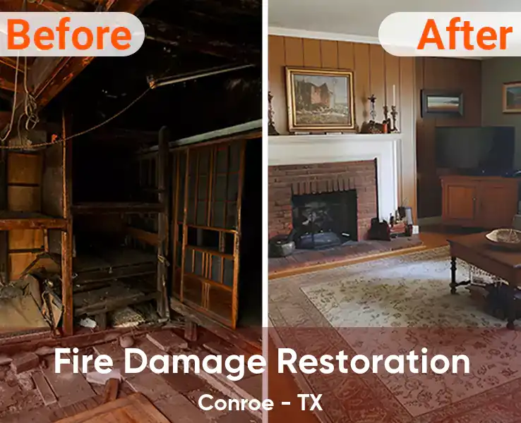  Fire Damage Restoration Conroe - TX