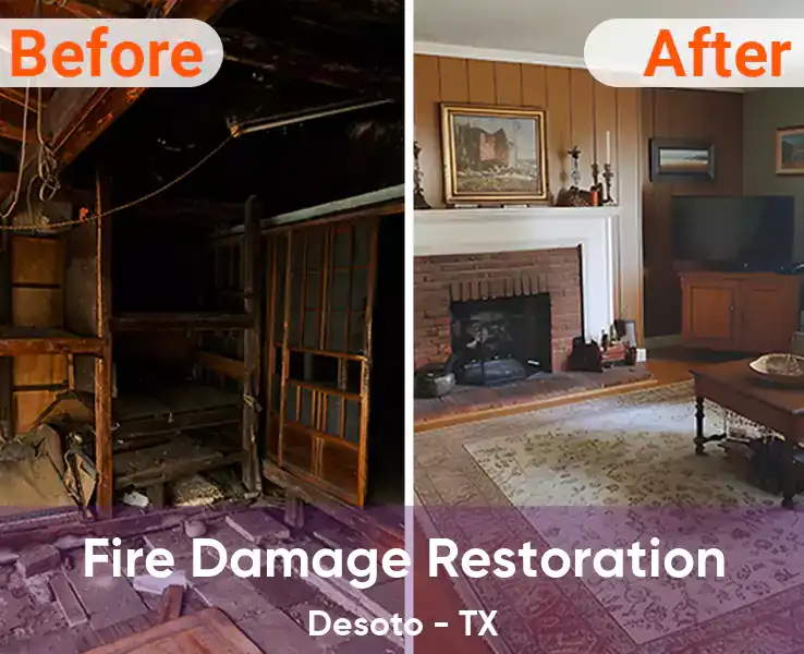  Fire Damage Restoration Desoto - TX