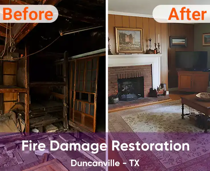  Fire Damage Restoration Duncanville - TX