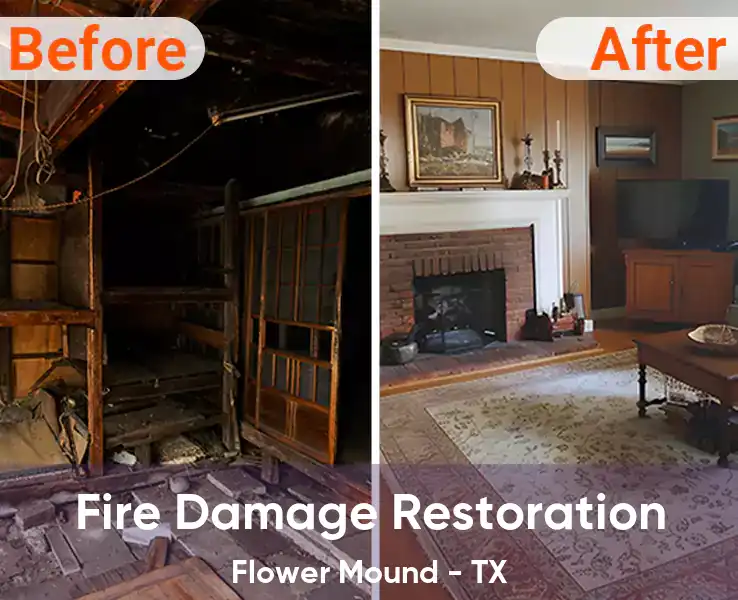  Fire Damage Restoration Flower Mound - TX