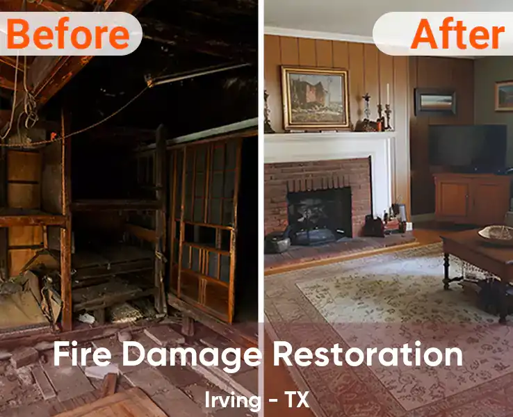  Fire Damage Restoration Irving - TX