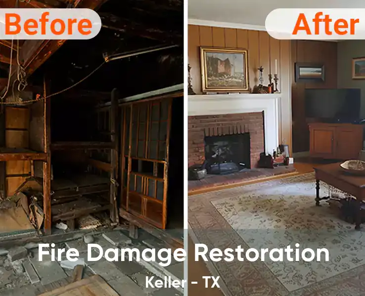  Fire Damage Restoration Keller - TX