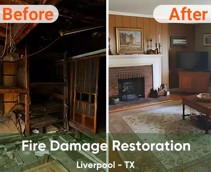  Fire Damage Restoration Liverpool - TX